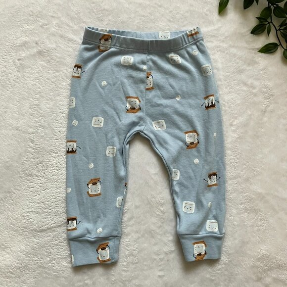 Pekkle Baby Outfit Set 4-pc 100% Cotton 9M | GUC Bodysuits Pants S’mores Stripe - Picture 12 of 16